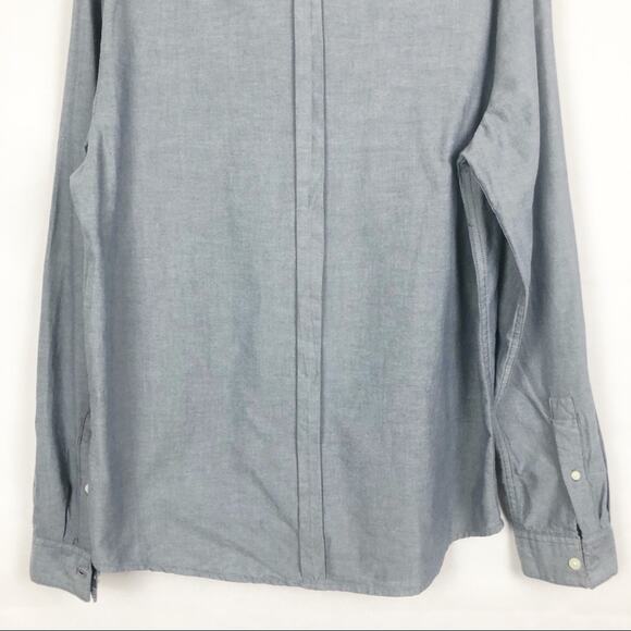 NWT Threads & Heirs Men’s Button Down Blue Shirt Size Medium - Picture 8 of 10